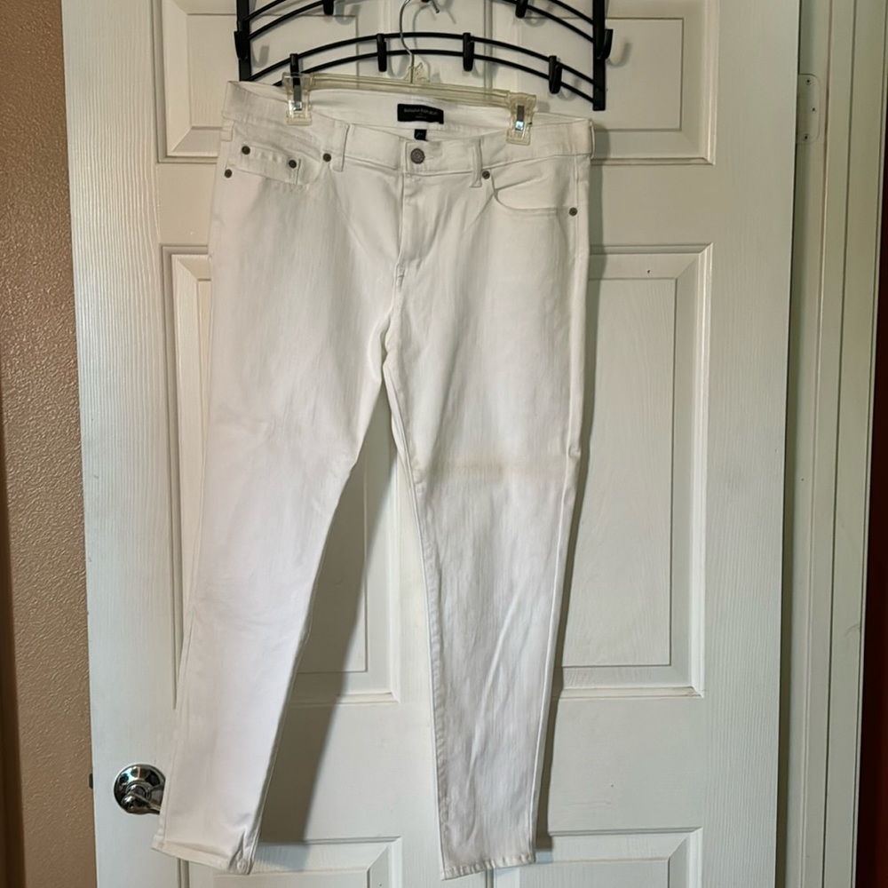 Banana Republic White Denim NWOT